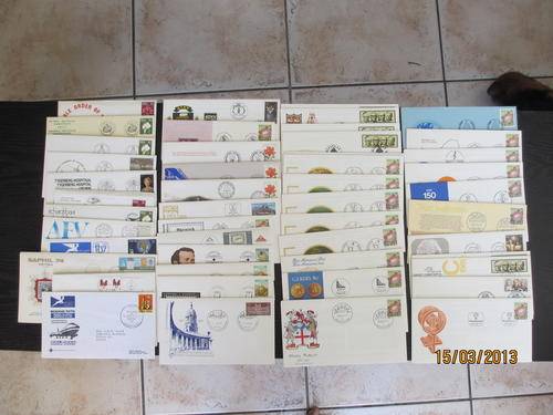 RSA Commemorative covers - 133 items