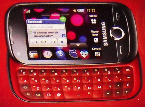 SAMSUNG CORBY CELLPHONE