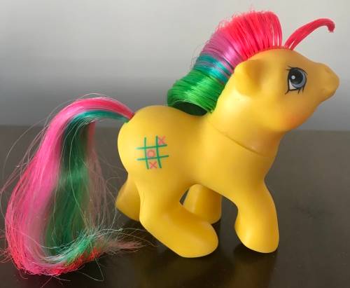 My Little Pony - First Tooth Baby Tic Tac Toe (1986)