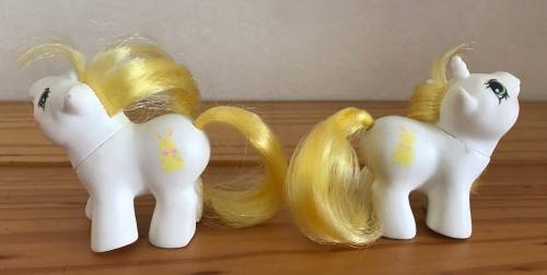 My Little Pony - Newborn Twins - Rattles and Tattles with accessories (1986) - IRRESISTIBLE