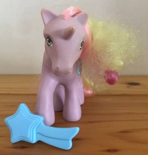 My Little Pony - Rainbow Curl Ponies - Streaky with brush (1989)