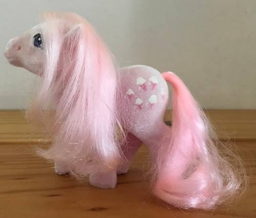 My Little Pony - So Soft Ponies - Lickety Split with brush (1985)