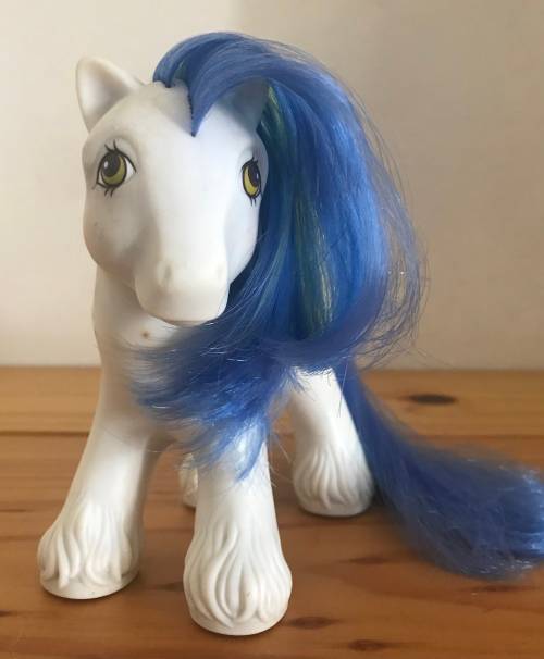My Little Pony - Big Brother Ponies - Chief with rare racecar comb (1987) - RARE