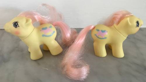 My Little Pony - Newborn Twins - Milkweed and Tumbleweed (1986)