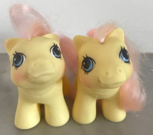My Little Pony - Newborn Twins - Milkweed and Tumbleweed (1986)