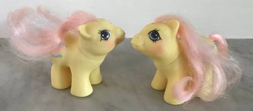 My Little Pony - Newborn Twins - Milkweed and Tumbleweed (1986)
