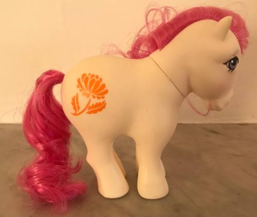 My Little Pony - Mail Order - Birthflower Pony - November Chrysanthemum (1984) - RARE