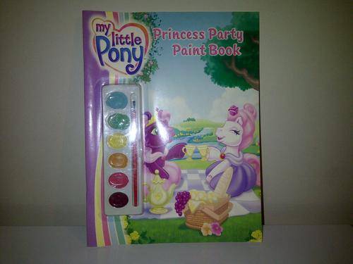 My Little Pony - Princess Party Paint Book (2005)