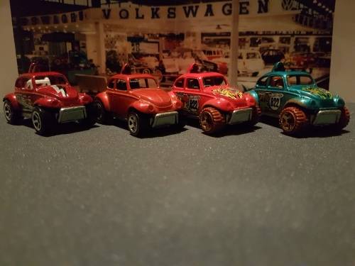 HOT WHEELS VW BAJA BUG LOT OF 4