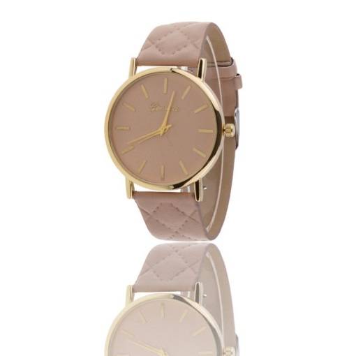 TAN GENEVA WOMENS WATCH