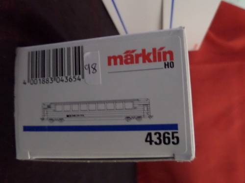 Marklin HO 4365 COACH