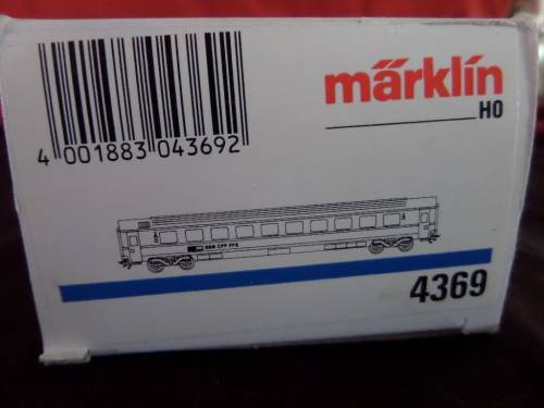 Marklin HO 4369 COACH