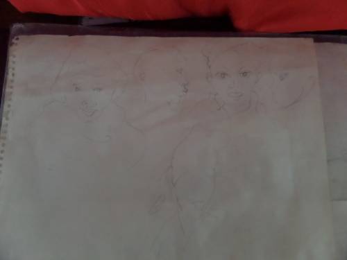 3 x Cecil Higgs 1898-1986 preparation pencil sketches