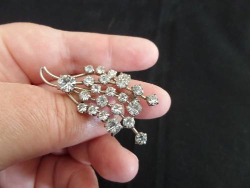 Antique Costume Jewellery Brooch