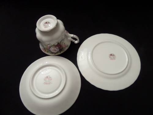 Royal Albert Celebration England Trio