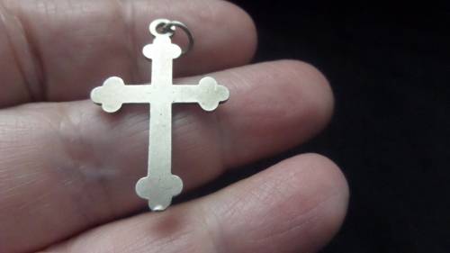 835 Silver Pendant (Cross) 2.8 grams