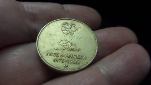 Mint of Norway Nelson Rolihlahla Mandela (Long walk to Freedom) Free Mandela1976-1980 The Scoin Sh
