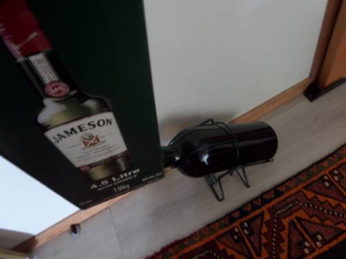 Huge Jameson 4,5 Litre Irish Whiskey with Cradle Boxed and Sealed