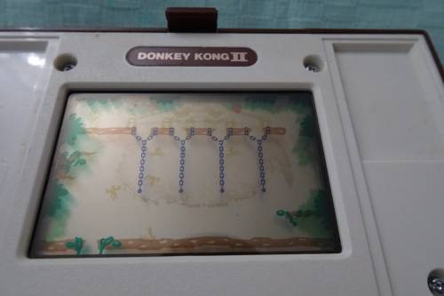 1983 Nintendo Model JR55 Donkey Kong ll Multi Screen (Please note Screen very Light needs attention