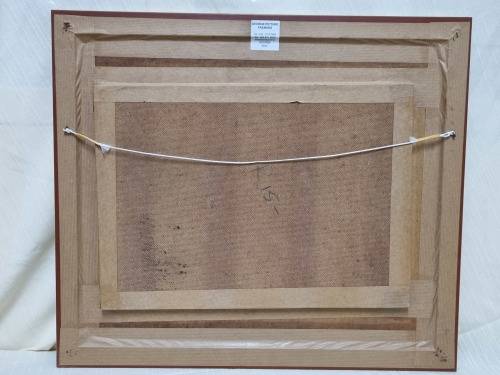 Stunning Oil on Board with Beautiful frame - Chris Spies - Contemporary Art