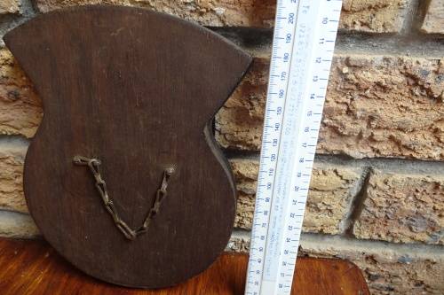 Stunning South Africain Navy Ships Plaque - Vrystaat - Pewter and Glass mounted on Wood