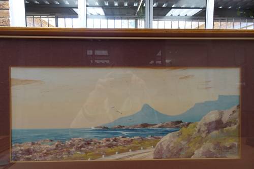 Watercolour  Artwork- Lion's Head by H. Anderson