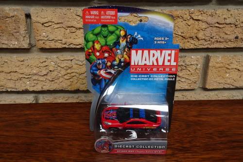Maisto Marvel Universe Die-Cast Collection Spider-Man (Toyota Celica GT-S) #15134. Made in China.