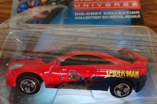Maisto Marvel Universe Die-Cast Collection Spider-Man (Toyota Celica GT-S) #15134. Made in China.