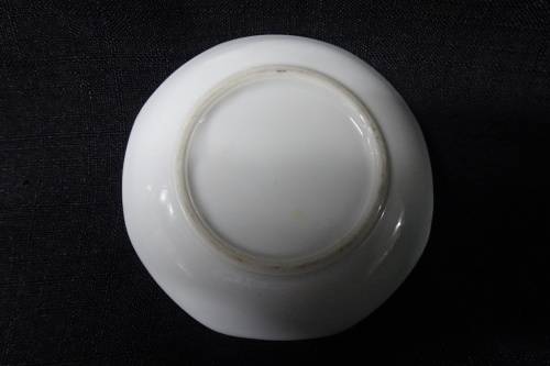 Beautiful Handpainted Japanese Pottery Set Small Jar With Lid, Five Small Bowls and One Small Saucer