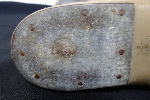 Vintage Pair of Size 7 Dress Shoe Lasts Made of Molded Plastic.