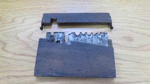 Vintage Cutter Blade Set Plane Parts