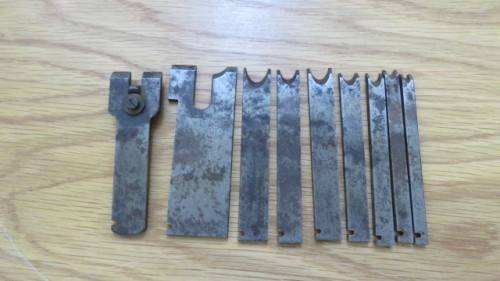 Vintage Cutter Blade Set Plane Parts