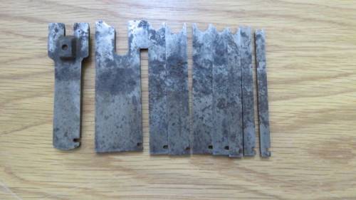 Vintage Cutter Blade Set Plane Parts