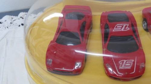 Awesome Limited Edition of Shell Ferrari Collection of Seven Cars With Engine Start Button