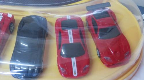 Awesome Limited Edition of Shell Ferrari Collection of Seven Cars With Engine Start Button