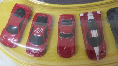 Awesome Limited Edition of Shell Ferrari Collection of Seven Cars With Engine Start Button