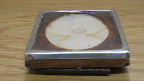 Gorgeous Vintage Hallmarked Sterling Silver/Tortoise Shell Picture Photo Frame 65.6g See Description
