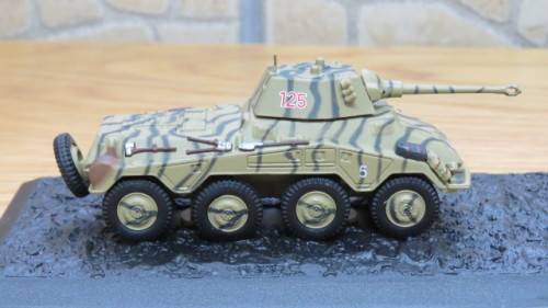 Boxed Deagostini Sd.Kfz.234/2 Puma 11.SS-Fw.Pz.Gren.Div `Norland` Narva (Estonia) - 1944 Scale 1:72