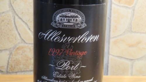 Sealed 750ml Allesverloren 1997 Vintage Port Estate Wine 17.5% Volume