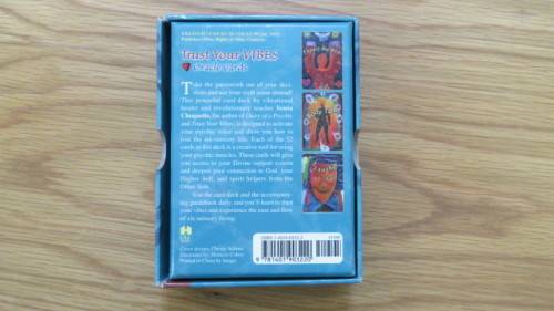Boxed 52-Card Deck With Guidebook `Trust Your Vibes` Oracle Cards by Sonia Choquette