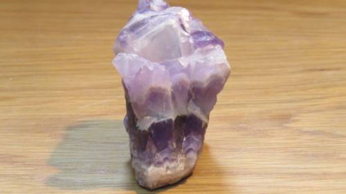 Light Purple Ladder-Like Flourite With Quartz, Calcite, Mixed Mineral Raw Crystal 5 x 6 x 4,5 cm