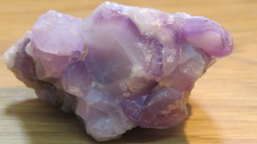 Light Purple Ladder-Like Flourite With Quartz, Calcite, Mixed Mineral Raw Crystal 5 x 6 x 4,5 cm