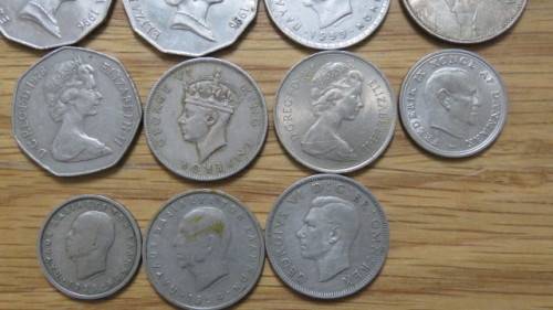 Collection of Fifteen International Coins Details in Description