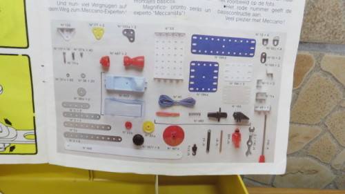 Two Vintage Meccano Sets (M1, A) With Instructions in Original Metal Cases Details in Description