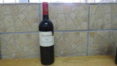 Sealed 750ml Bottle of Stellenzicht Golden Triangle 2005 Shiraz