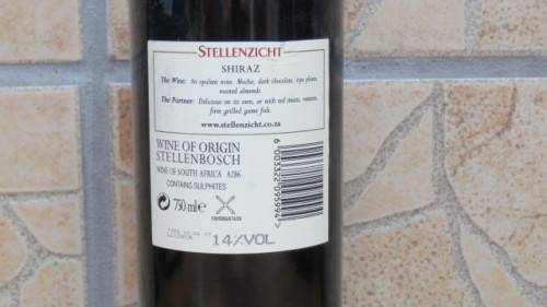 Sealed 750ml Bottle of Stellenzicht Golden Triangle 2005 Shiraz