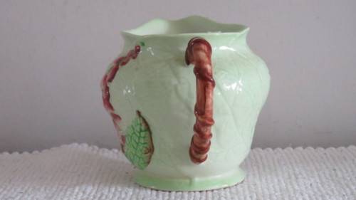 Fantastic Vintage Carlton Ware Custard Jug With Foxglove Pattern H: 11 cm