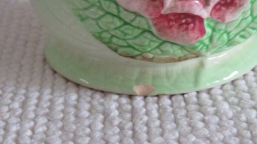 Fantastic Vintage Carlton Ware Custard Jug With Foxglove Pattern H: 11 cm