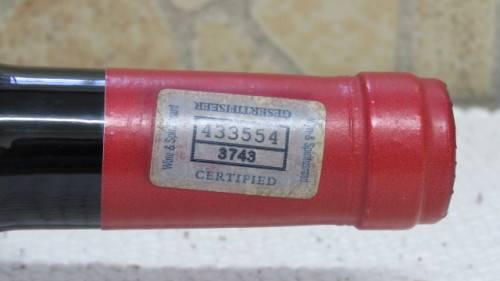 Sealed 750ml Bottle of 2002 KWV Roodeberg