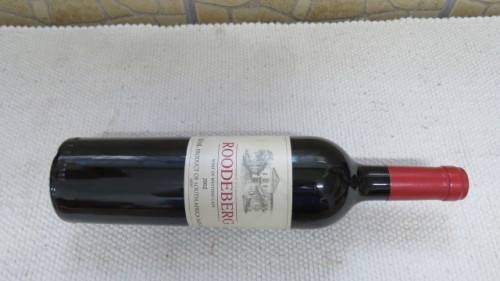 Sealed 750ml Bottle of 2002 KWV Roodeberg